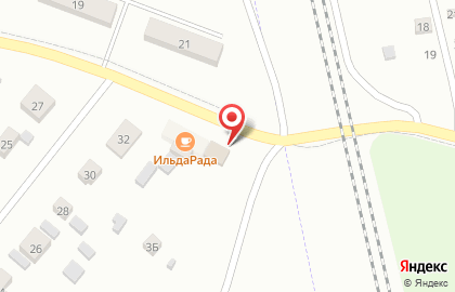 Продуктовый магазин в Омске на карте