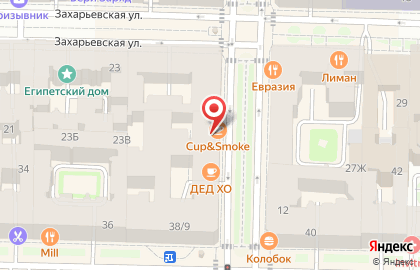 Бистро Зам Зам на проспекте Чернышевского на карте