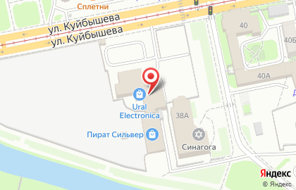 Магазин 220 Вольт на улице Кубышева на карте