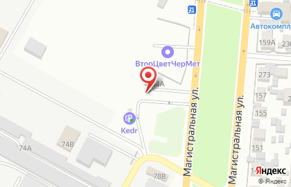 АГЗС Полипроф на Магистралиной улице на карте