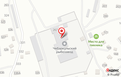 Чебаркульский рыбозавод на карте