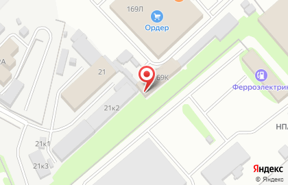 Торгово-монтажная компания Технос-М+ на улице Родионова на карте