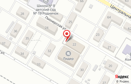 Стройпроект на Первомайской улице на карте