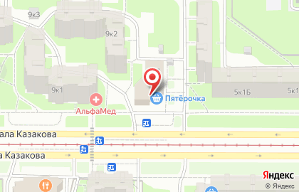 Ателье по ремонту одежды С Иголочки в ТЦ Вега на карте