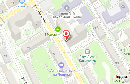 Парикмахерская Массажный кабинет на Площади Гарина-Михайловского на карте