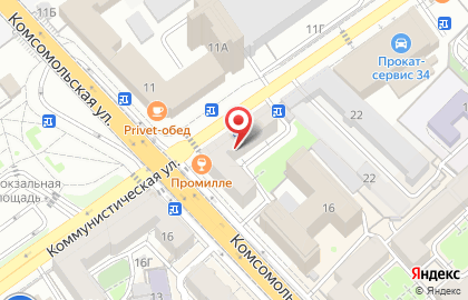 Служба пассажирских междугородних перевозок Bus-avto34 на карте