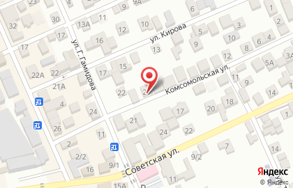 Мастерская на Комсомольской на карте