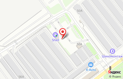 Автоцентр на ул. Ефремова, 50а к2 на карте