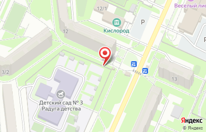 Магазин по продаже молочной продукции в Калининском районе на карте