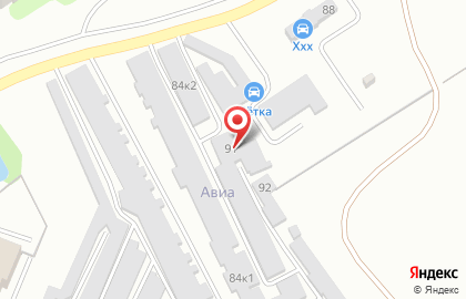 Первый автокомплекс на карте