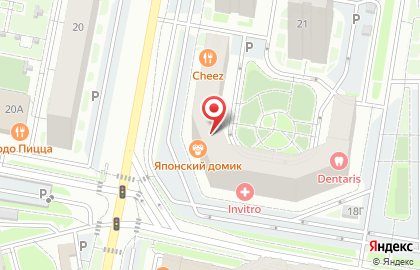 Фитнес-зал Мира на карте
