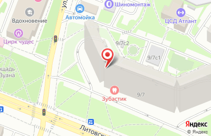 Ремонтно-отделочная компания РемСанТехОтряд на Литовском бульваре на карте