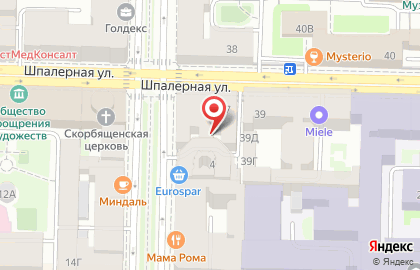 Санкт-Петербургский региональный информационный центр на карте
