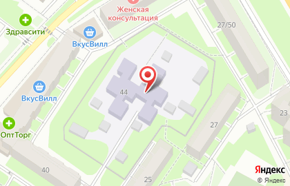 Детский сад №14 на Большой Советской улице на карте