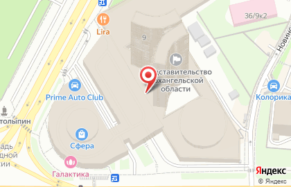 Комитет общественных связей и молодежной политики г. Москвы на карте