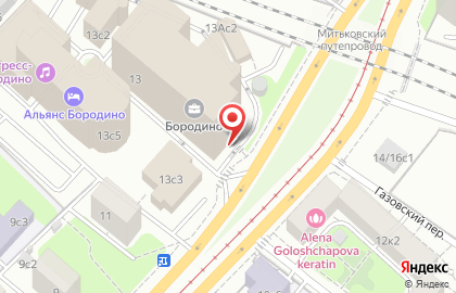 Туристическая компания Инфофлот Москва в Красносельском районе на карте