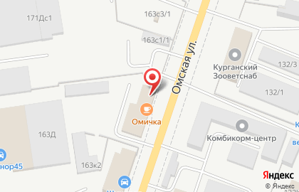Строительно-торговая компания Успех на Омской улице на карте