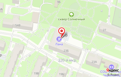 Парикмахерская Лана на Пионерской улице на карте