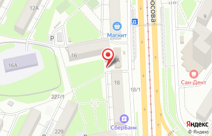 Продуктовый магазин Акцент на улице Александра Матросова на карте