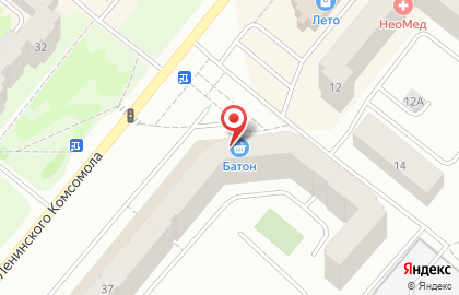 Аптека АРфарма на улице Ленинского Комсомола на карте