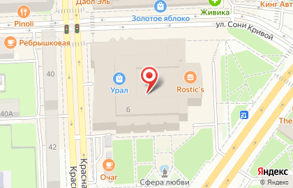 Салон сотовой связи МегаФон на улице Воровского на карте