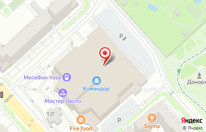 Салон связи Евросеть в Советском районе на карте