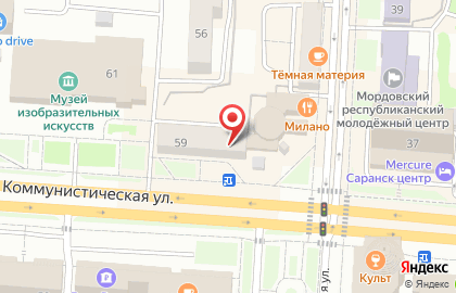 Мир оптики на Коммунистической улице на карте