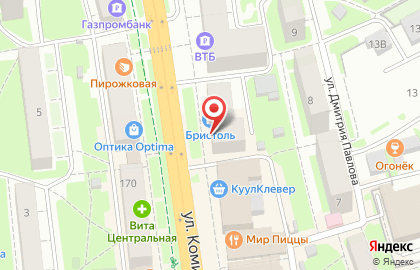 Хоум Кредит энд Финанс Банк в Нижнем Новгороде на карте