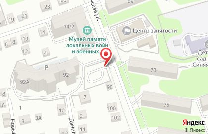 Автостоянка на Николо-Козинской, 92а на карте