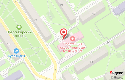 Санкт-Петербургская городская станция скорой медицинской помощи в Санкт-Петербурге на карте