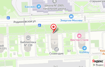 Солнышко на Родионовской улице на карте