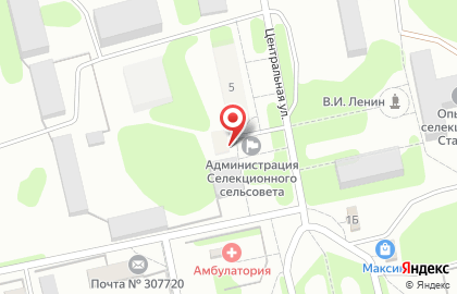 Продуктовый магазин в Курске на карте