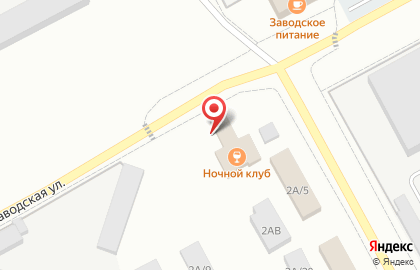 Транспортная компания GTD на Заводской улице на карте