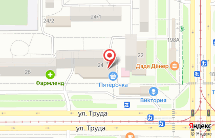 Пекарня в Челябинске на карте