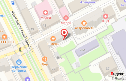 Торговая компания Рубин на Петропавловской улице на карте