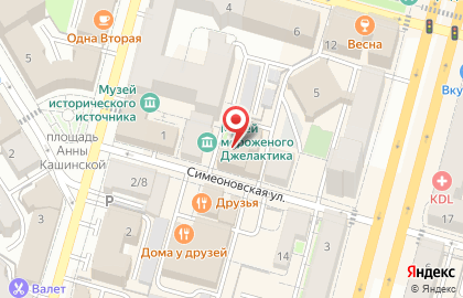 Парк проектная группа на карте