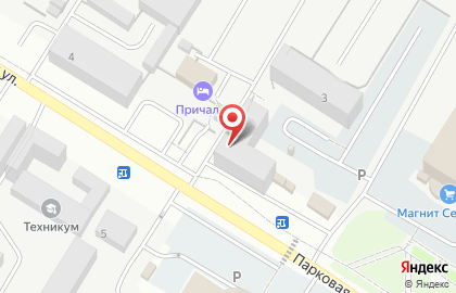 Гостиница Причал-2 на карте