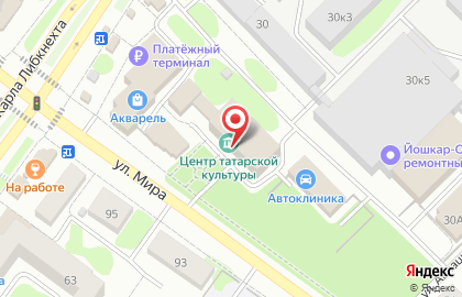 Центр раннего развития детей Знаечка на улице Мира на карте