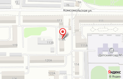 Центр красоты и здоровья СОФИ на Комсомольской улице на карте