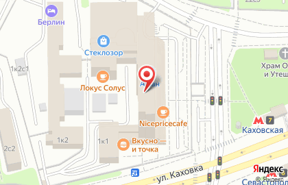Всероссийская сеть ДСШ FD на Каховской на карте