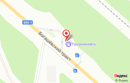 Газпромнефть в Томске на карте
