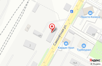 ООО ТехПром Альянс на Самолётной улице на карте