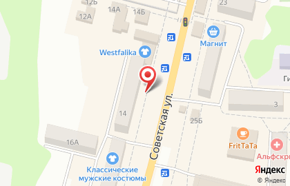 Великолукский мясокомбинат на Советской улице на карте
