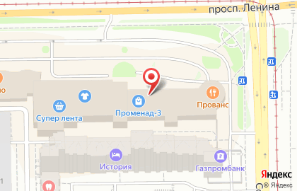 Kassy.ru на проспекте Ленина на карте