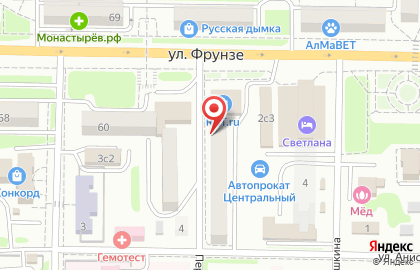 Парикмахерская Мир красоты во Владивостоке на карте