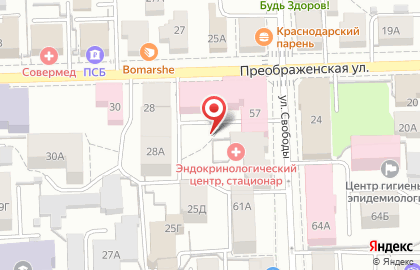 DNS на Преображенской улице на карте