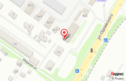 Продуктовый магазин Березка в Первомайском районе на карте