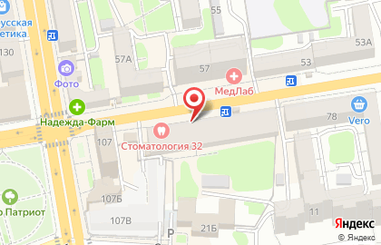 Центр страхования Эм-плюс на Московской улице на карте