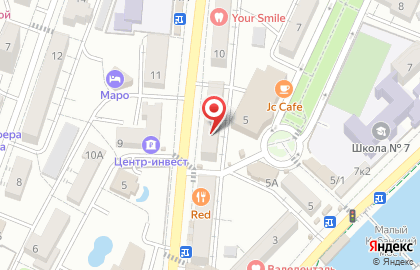 Магазин косметики на ул. Гагарина, 8 на карте