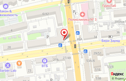 Магазин эротических товаров Искушение на улице Богдана Хмельницкого на карте